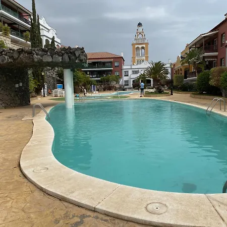 아파트 Three Bedroom With Beautiful Pool In South Of Tenerife In Biltmore 산미겔데아보나